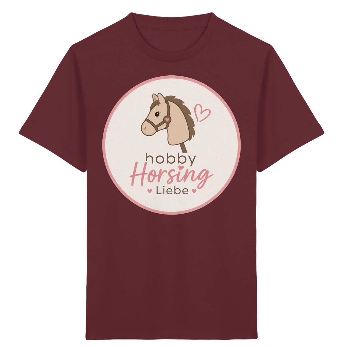 Hobby Horsing Liebe Marken Shirt