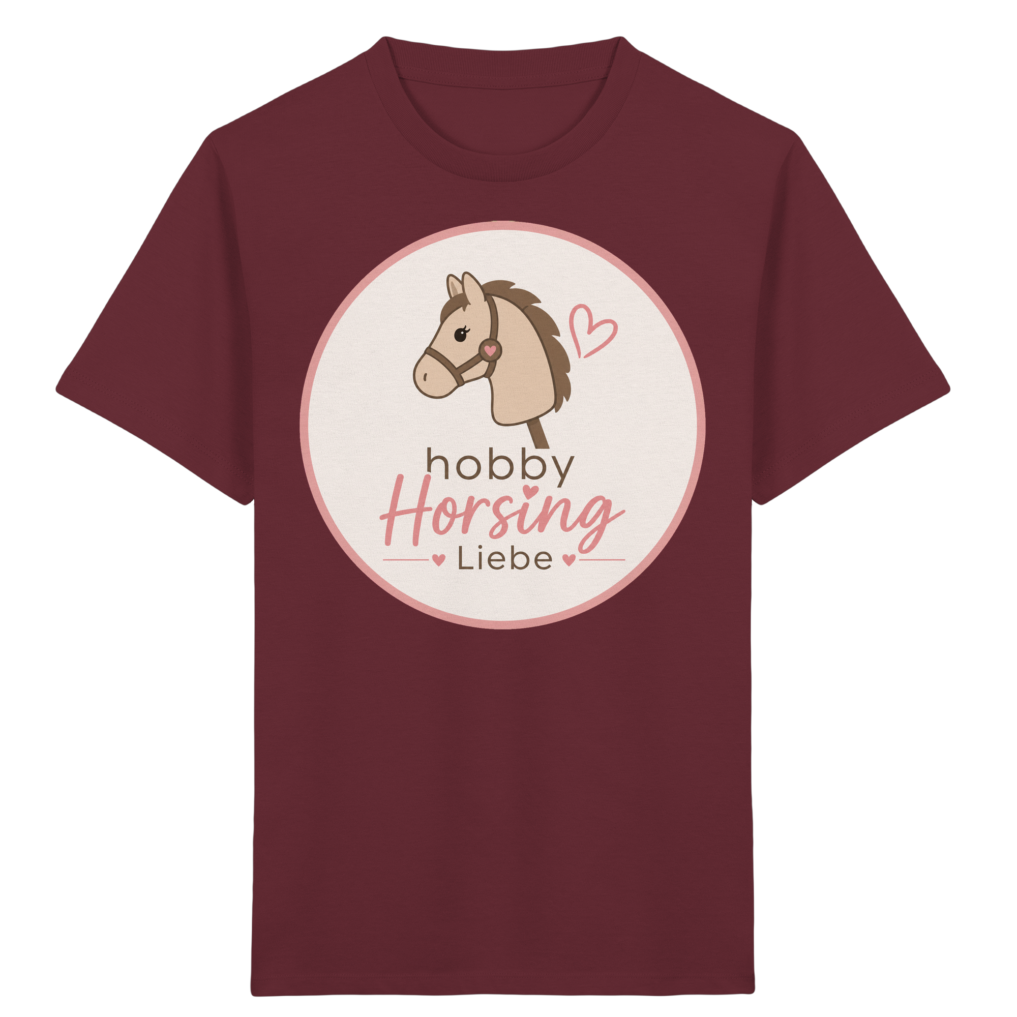 Hobby Horsing Liebe Marken Shirt