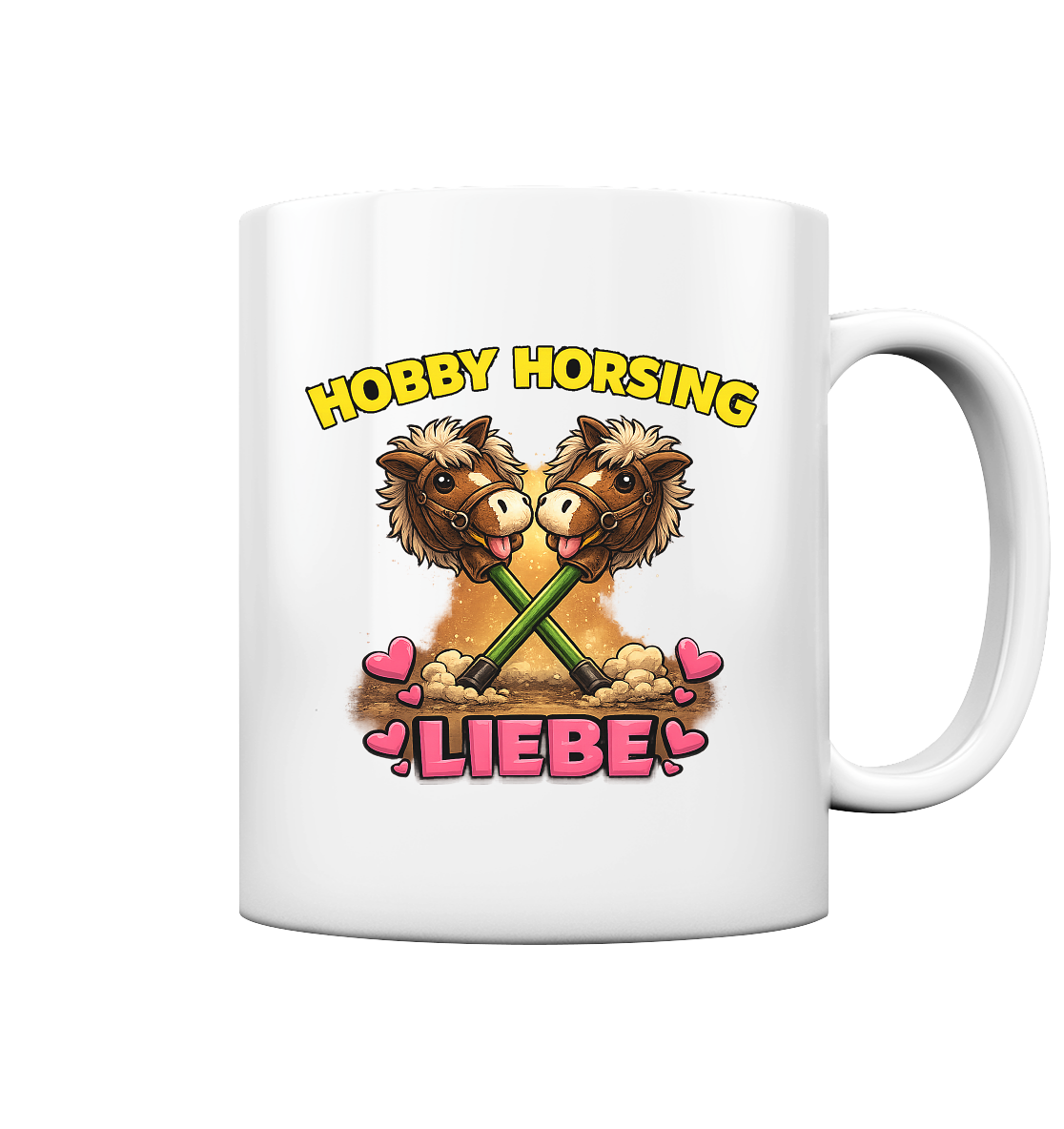 Hobby Horsing Liebe Tasse